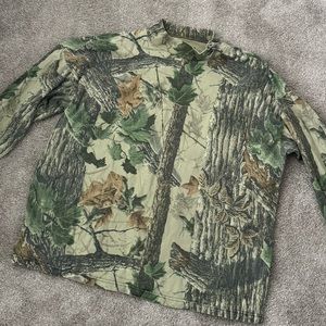 Duxbak Camo woodland long sleeve shirt
